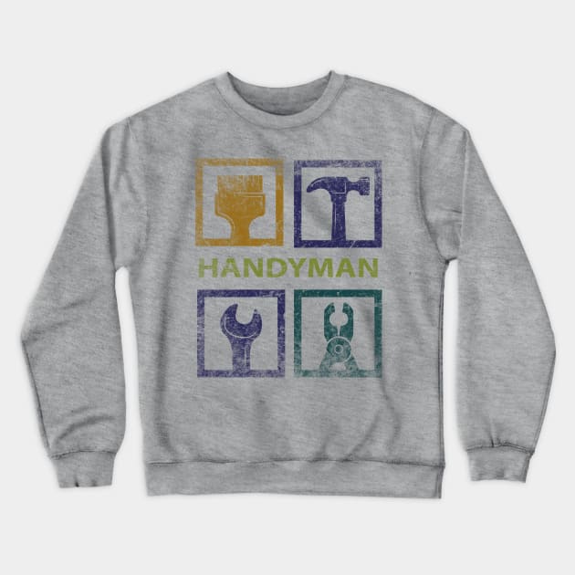 Handyman repair service Crewneck Sweatshirt by neteor